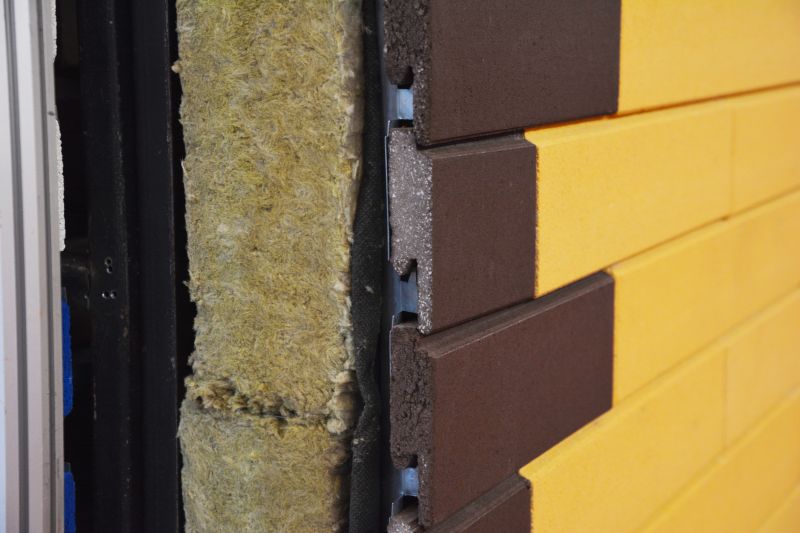 Siding with Insulation Layer
